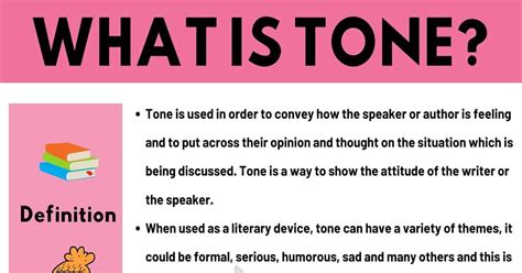 tone definition art How does one define the essence of tone in literature?